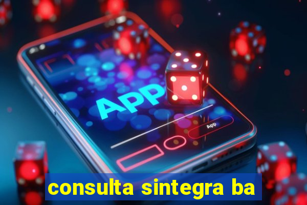 consulta sintegra ba